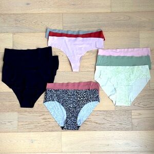 lululemon Invisiwear mid-rise bikini/thong underwear - 12 pairs!